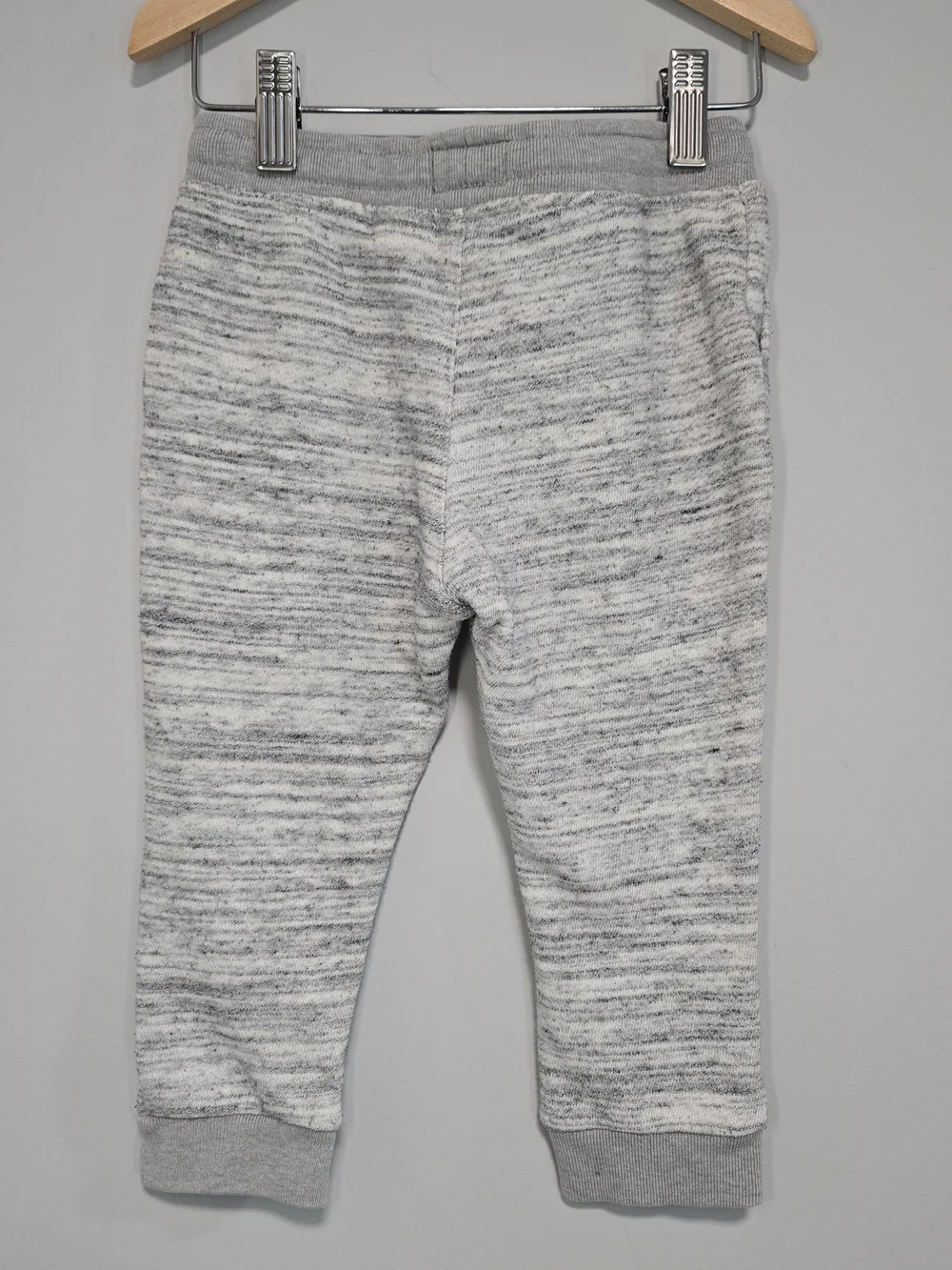 OshKosh B'gosh Marled Gray & White Jogger Sweatpants
